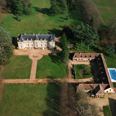 Gite Authentique Avec Piscine Chauffee, Parc Et Chevaux, Au Coeur D'Un Chateau Historique - Fr-1-410-189 Villa Le Tronchet  Exteriör bild